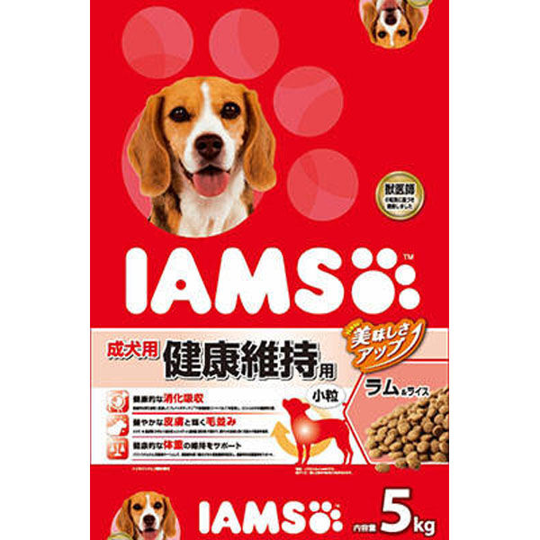 マースジャパン アイムス成犬用ラム＆ライス５ｋｇ 0019014614141 1袋（直送品）