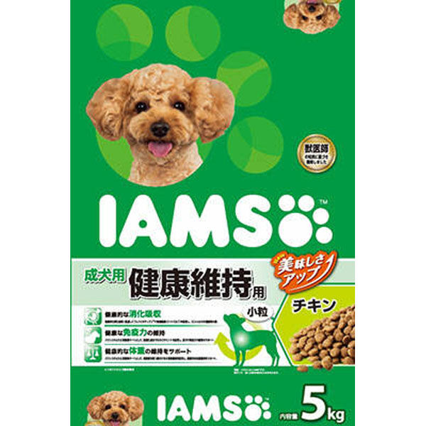 マースジャパン アイムス成犬用チキン小粒５ｋｇ 0019014614172 1袋（直送品）