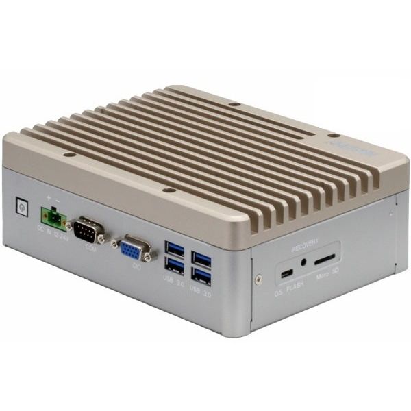 AAEON ファンレス小型AIエッジPC NVIDIA（R） Jetson（TM） nano搭載 PoE×2 Wifi搭載モデル ACアダプタ付 Je（直送品）