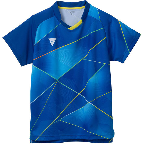 VICTAS（ヴィクタス) 卓球 ゲームシャツ V-GS260 2XS ブルー 512211 1枚（直送品）