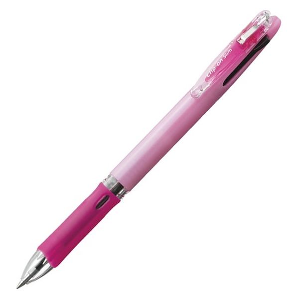 3色ボールペン クリップオン スリム3C 0.7mm パステルピンク軸 B3A5-WP ゼブラ