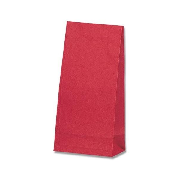 エスコ 155x 95x320mm カラー紙袋(赤/100枚) EA927SB-63 1セット(500枚:100枚×5束)（直送品）