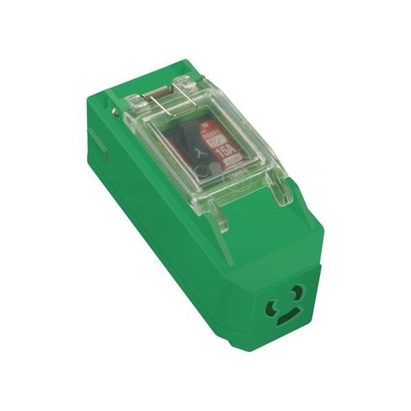 エスコ AC100V/15A 過負荷・漏電保護タップ(超高感度) EA940ME-11C 1個（直送品）