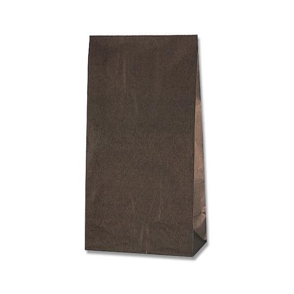 エスコ 150x 90x280mm カラー紙袋(こげ茶/100枚) EA927SB-74 1セット(500枚:100枚×5束)（直送品）