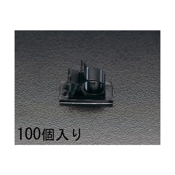 エスコ 10 ー12.5mm 自在ケーブルクランプ(100個) EA947FA-12 1袋(100個)（直送品）
