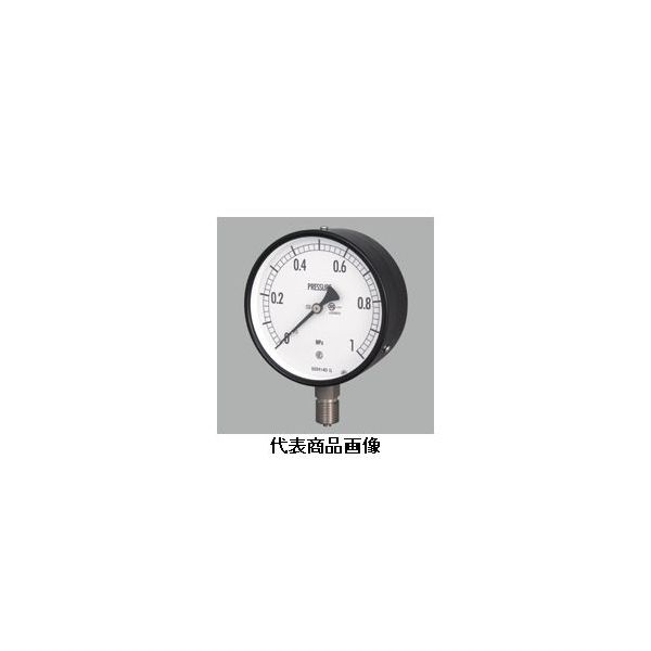 長野計器 普通形圧力計(屋内・一般用)φ60 立形 AA10-271-0.5MPA 1セット(3個)（直送品）