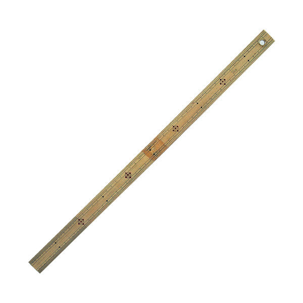 シンワ測定 竹製ものさし　50cm　ハトメ付 71765 1個