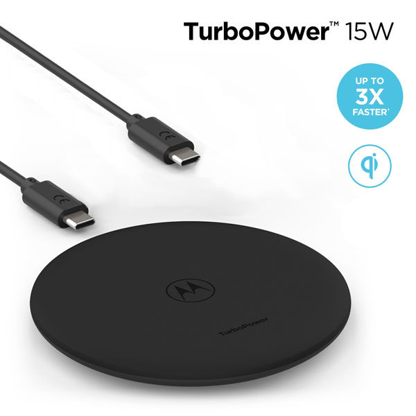 モトローラ 15W Wireless Pad and USB-C to C cable SJW102-JP 1個（直送品）
