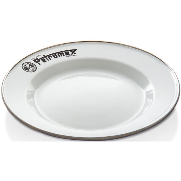 Petromax（ペトロマックス） キャンプ 食器 皿 ホーロー製 エナメルプレート(2枚入り) ホワイト 12895 1個（直送品）