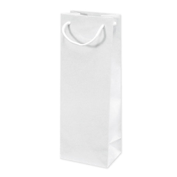 ササガワ 手提げ袋スリム１３０×９０×３６０白１０ 50-6930 1包