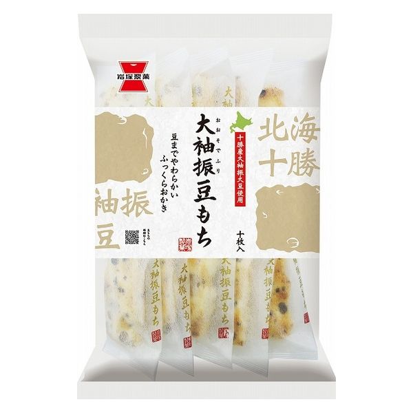 岩塚製菓 大袖振豆もち 4901037211192 １０枚×１２個（直送品）