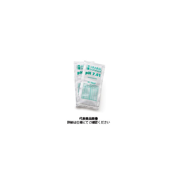 ハンナ インスツルメンツ・ジャパン pH標準液 20ml×10袋 HI 77700P 1箱（直送品）