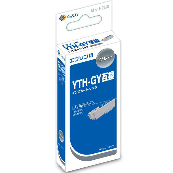 ハイパーマーケティング エプソン（EPSON）用 互換インク HBE-YTH-GY グレー 1個（直送品）