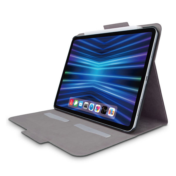 iPad Pro 11インチ ケース ソフトレザー 手帳型 フリーアングル ブラック TB-A22PMWVFUBK エレコム 1個（直送品）