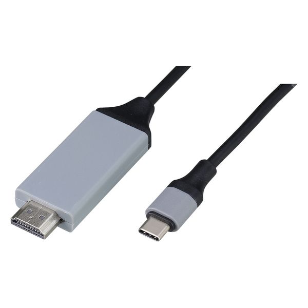 アーテック ＵＳＢ　ｔｙｐｅＣーＨＤＭＩ変換ケーブル（２.０ｍ）　４Ｋ対応３０Ｈｚ 91819 1個