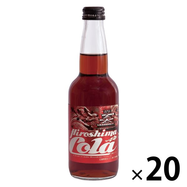 齋藤飲料工業 広島コーラ 瓶 330ml 1箱（20本入）