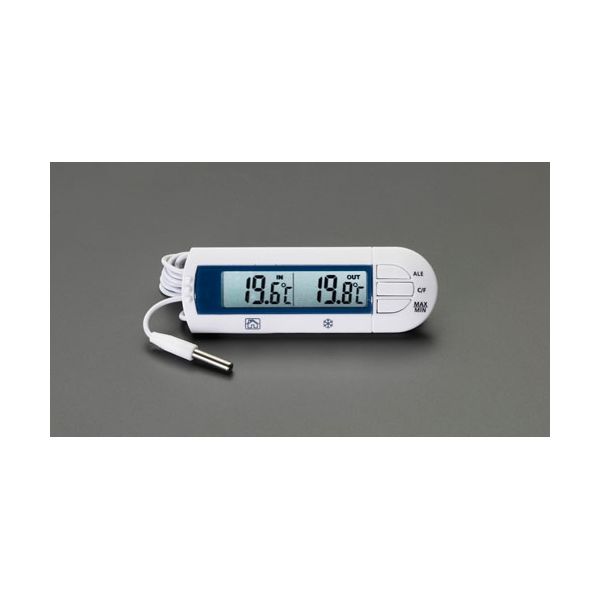エスコ ー50 ゚C~ 70 ゚C 冷凍冷蔵温度計 EA722CB-1A 1セット(3個)（直送品）