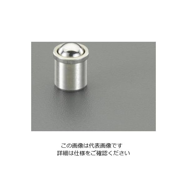 エスコ 4x 3mm ボールプランジャー(ステンレスケース) EA948DB-121 1セット(15個)（直送品）