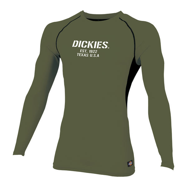 Dickies D-2088 ドライパワーサポート長袖 アーミー 3L コーコス信岡 1着（直送品）