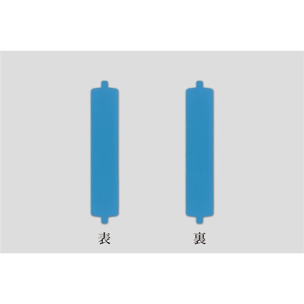 日本緑十字社 回転ネーム表示盤 回転ネーム2540（青/青） 303101 1セット（10枚）（直送品）