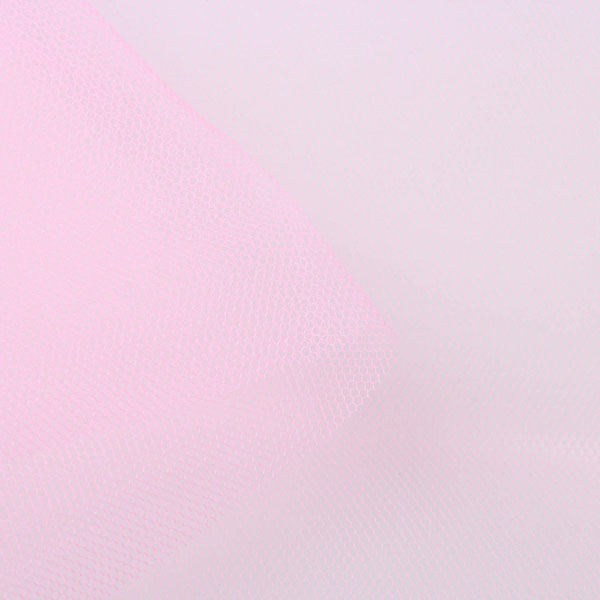 コスモテキスタイル セミハードチュール生地 50デニール 巾115cm×(半折)1m切売カット ピンク AD5035-2-1M（直送品）