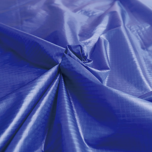 日本紐釦貿易 日本紐釦 フェザーナイロン生地 アウトドア　巾約145cm×5mカット　ブルー　SFN-1500-14-5M（直送品）