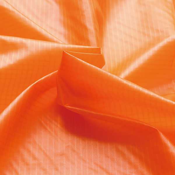 日本紐釦貿易 日本紐釦 フェザーナイロン生地 アウトドア　巾約145cm×5mカット　オレンジ　SFN-1500-5-5M（直送品）