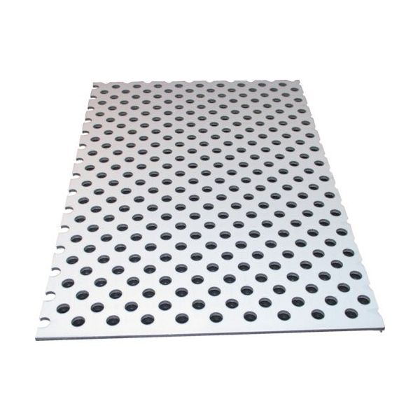 アルインコ アルミ複合板パンチ 3X600X450 ホワイト CG46P-02 1枚 849-3997（直送品）