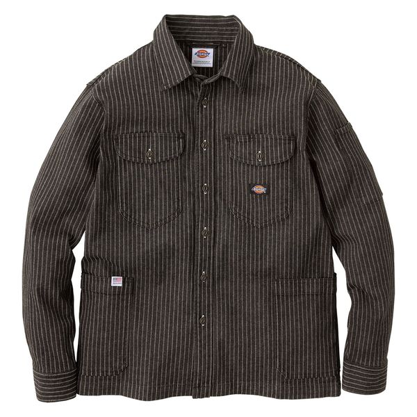 DICKIES D-698   ストレッチウォバッシュ　シャツジャケット ３ＸＬ グラファイト コーコス信岡 1着（直送品）