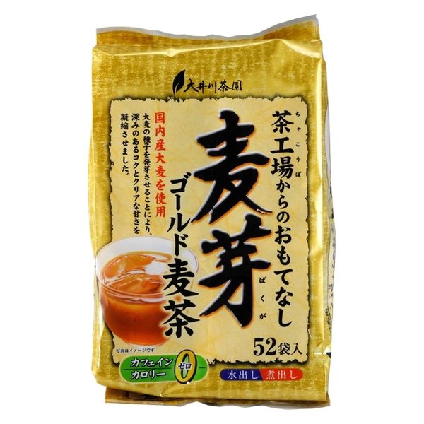 茶工場からのおもてなし麦芽ゴールド麦茶 1袋（52バッグ入）