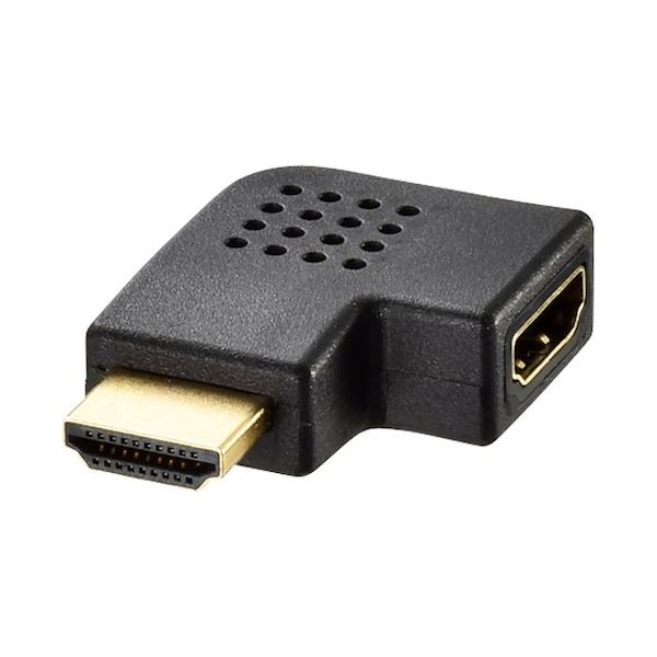 バッファロー HDMI L字変換アダプター BSHDALH 1個 452-9116（直送品）