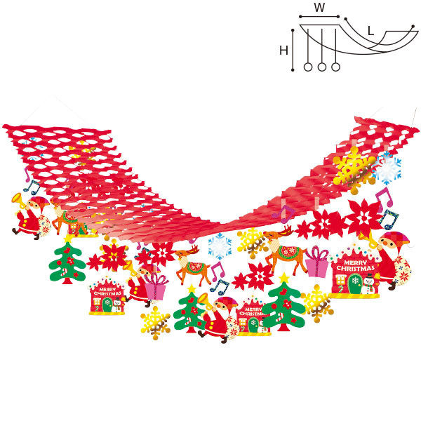 アルファ ファンタジークリスマスプリーツハンガー TA5-1189 1ヶ（直送品）