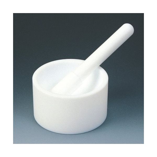 フロンケミカル フッ素樹脂（PTFE） 乳鉢・乳棒セット 210×220× NR0215-006 734-8321（直送品）