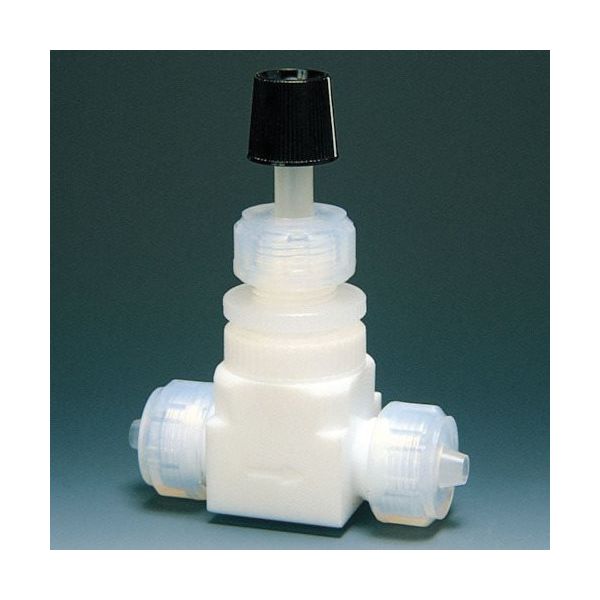 フロンケミカル フッ素樹脂(PTFE)高圧ニードルバルブI型 10φ NR0020-003 1個 734-4694（直送品）
