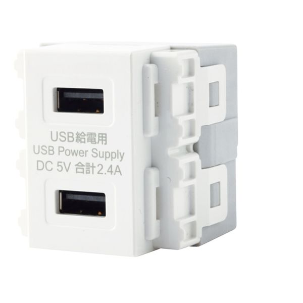 因幡電機産業 JAPPY USBコンセント USBーR3701WーJP USB-R3701W-JP 1個（直送品）