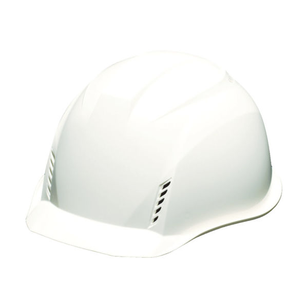 トラスコ中山 TRUSCO 遮熱ヘルメット“涼帽” 通気孔付 白 TD-HB-FV-W 1個 856-6926（直送品）