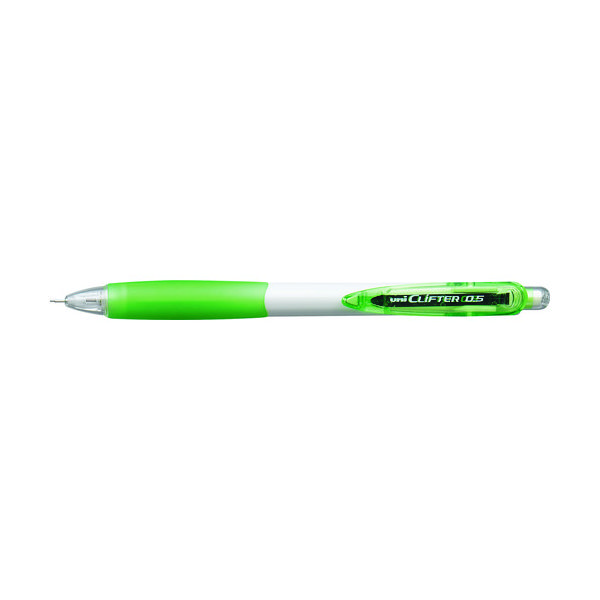 三菱鉛筆 uni クリフターシャープ0.5mm白黄緑 M5118W.5 1本 835-3491（直送品）