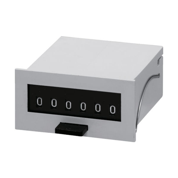 ライン精機 電磁カウンター(リセットツキ)6桁 MCF-6X AC100V 1個 828-9747（直送品）