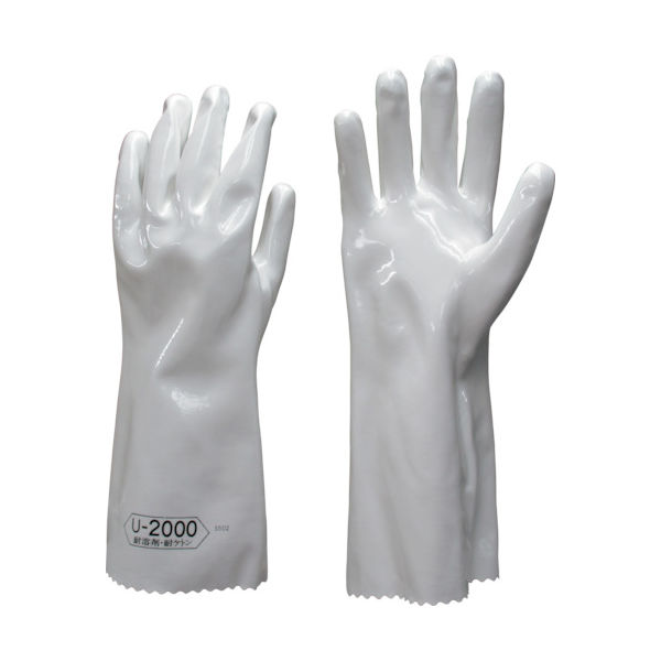 東和コーポレーション トワロン 耐溶剤手袋 ネオジーUー2000(長) U2000-L 1双 835-4138（直送品）