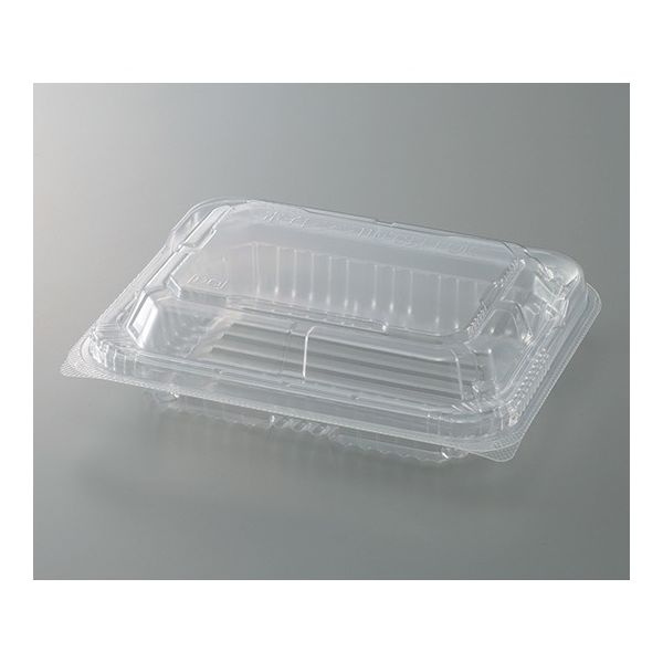 エフピコ 簡易食品包装容器（電子レンジ対応）蒸せるんです 角小17-13 3枚入り 1袋（3枚） 3-5976-01（直送品）
