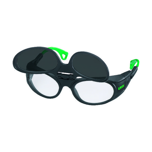 ウベックス UVEX 二眼型遮光メガネ 9104 (遮光度#5) 9104045 1個 836-4306（直送品）