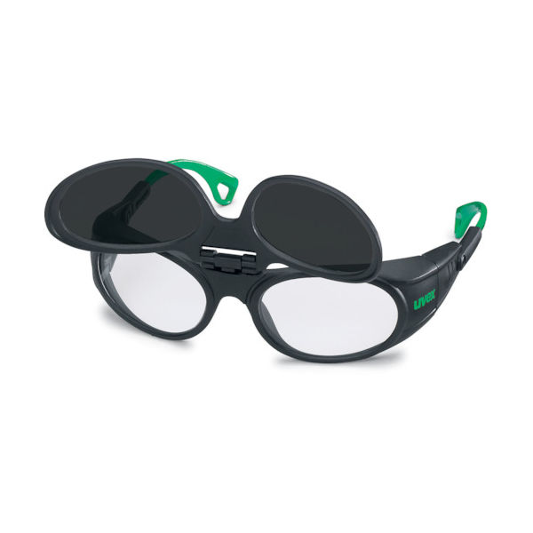 ウベックス UVEX 二眼型遮光メガネ 9104 (遮光度#6) 9104046 1個 836-4307（直送品）