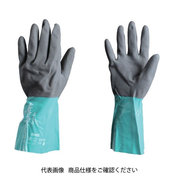 アンセル・ヘルスケア・ジャパン アンセル 耐薬品手袋 アルファテック 58ー430 XLサイズ 58-430-10 1双 858-0730(直送品)