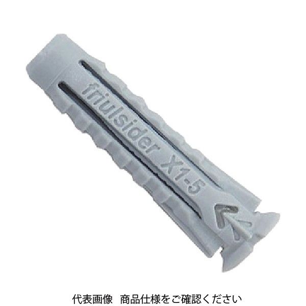 峰岸 friulside ナイロンプラグ X1 12X60(25本入) X1-12X60-25 1箱(25本) 855-8738（直送品）