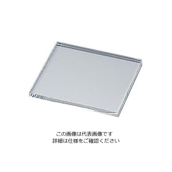アズワン ガラス角板 テンパックス(R) 80×80 3-2413-08 1枚（直送品）
