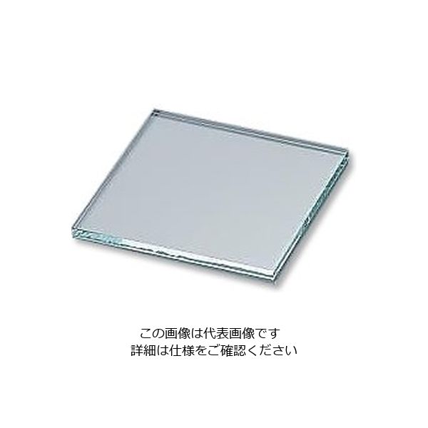 アズワン ガラス角板 青板（ソーダ）ガラス 80×80 1枚 3-2427-08（直送品）