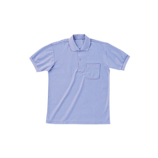 明石スクールユニフォームカンパニー 半袖ポロシャツ UZT211 バイオレット LL 1着（直送品）