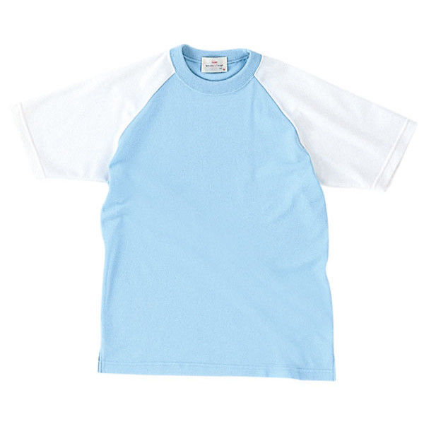 明石スクールユニフォームカンパニー Tシャツ UZT272EA サックス S 1着（直送品）