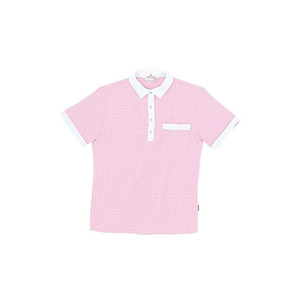 明石スクールユニフォームカンパニー ニットシャツ UZT405E ピンク 13号 1着（直送品）