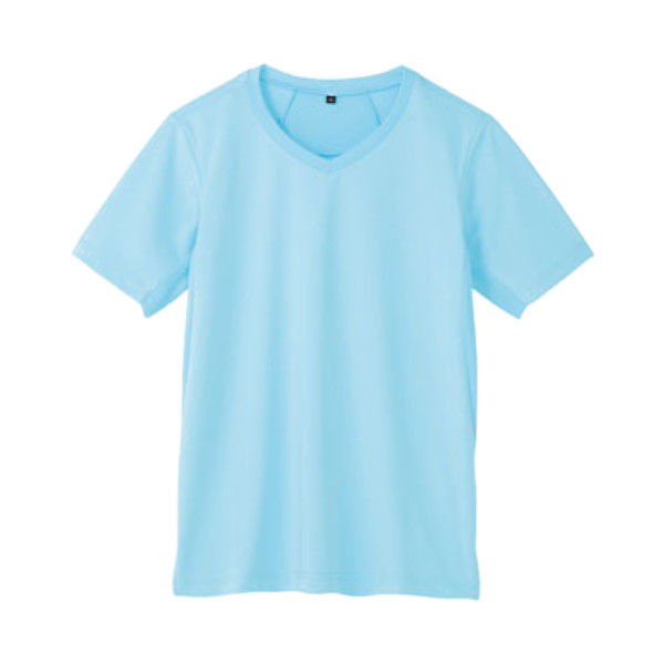 明石スクールユニフォームカンパニー Tシャツ UZT475 アクア L 1着（直送品）